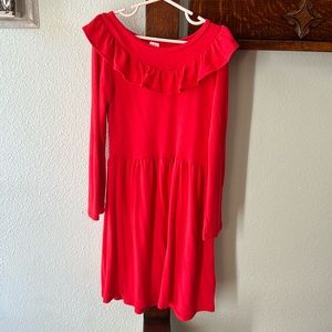 Carters girls red dress size 7 Like New!